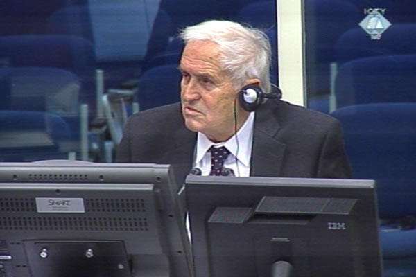 Novak Todorovic, defence witness of Radovan Karadzic