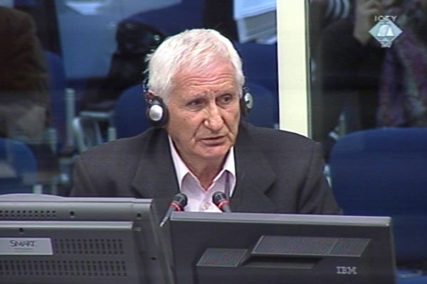 Petar Kaurinovic, defence witness of Radovan Karadzic