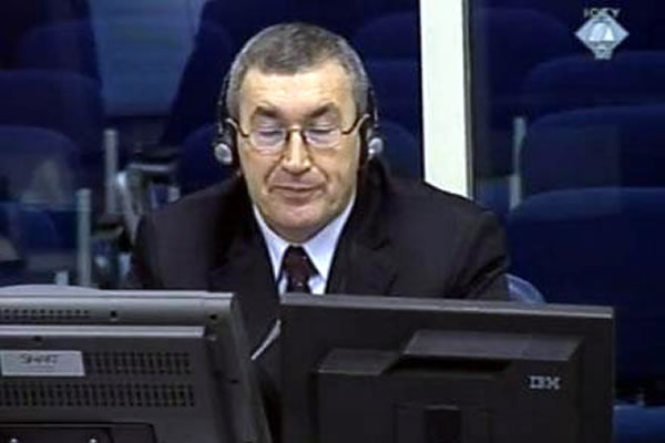 Savo Celikovic, defence witness of Radovan Karadzic