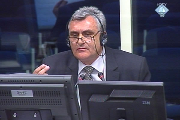 Zoran Durmic, defence witness of Radovan Karadzic