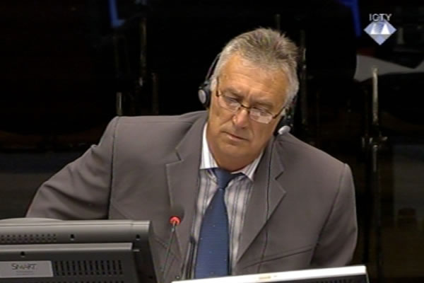 Dusan Spasojevic, defence witness of Radovan Karadzic