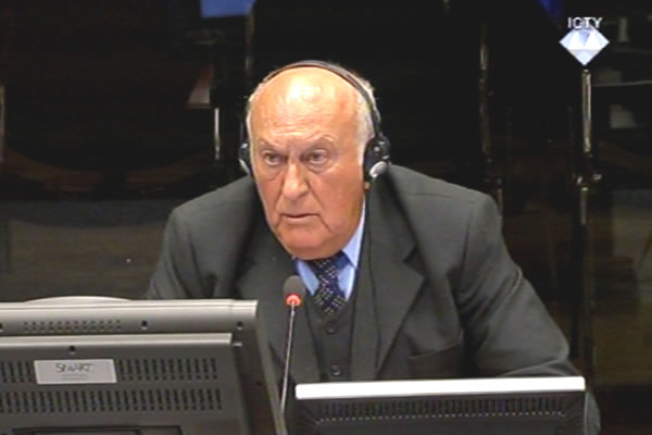 Milivoje Kicanovic, defence witness of Radovan Karadzic