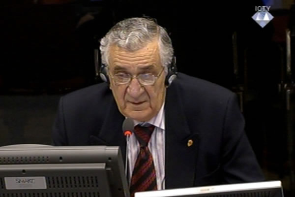 Mirko Sosic, defence witness of Radovan Karadzic