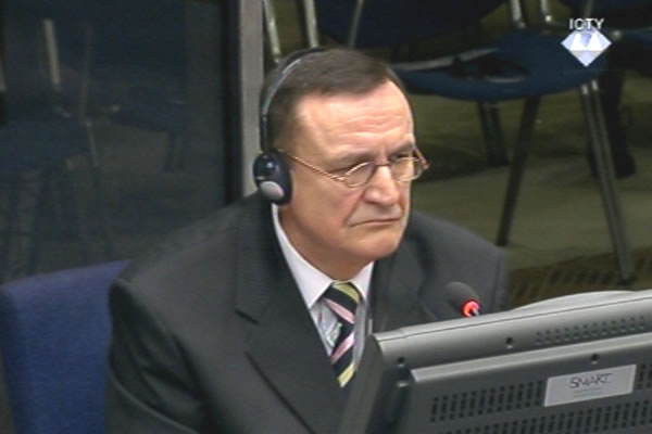 Obren Markovic, defence witness of Radovan Karadzic