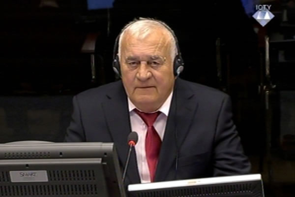Zivko Filipovic, defence witness of Radovan Karadzic