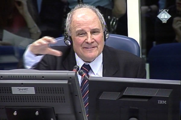 Kosta Cavoski, defence witness of Radovan Karadzic