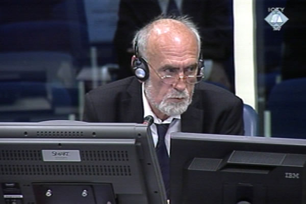 Ljubisav Simic, defence witness of Radovan Karadzic