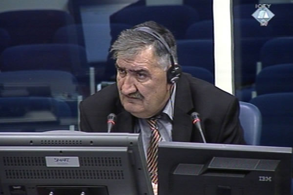 Soniboj Skiljevic, defence witness of Radovan Karadzic