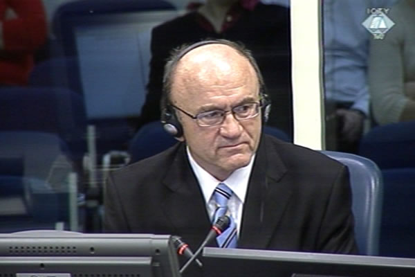 Stanislav Galic, defence witness of Radovan Karadzic
