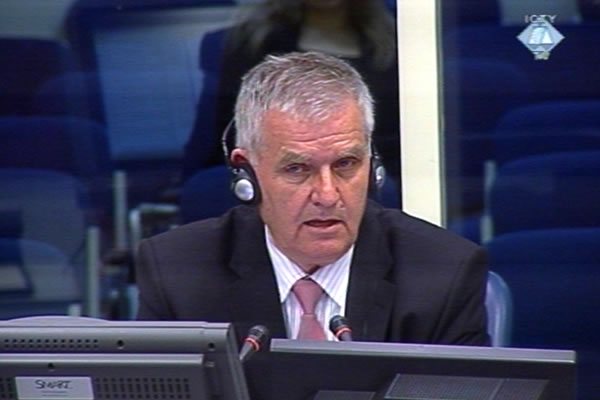 Trifko Komad, defence witness of Radovan Karadzic