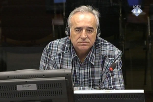 Momir Nikolic, witness at the Ratko Mladic trial