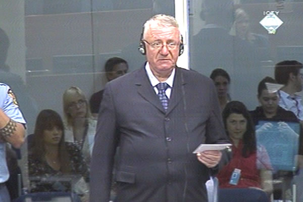 Vojislav Seselj, defence witness of Radovan Karadzic