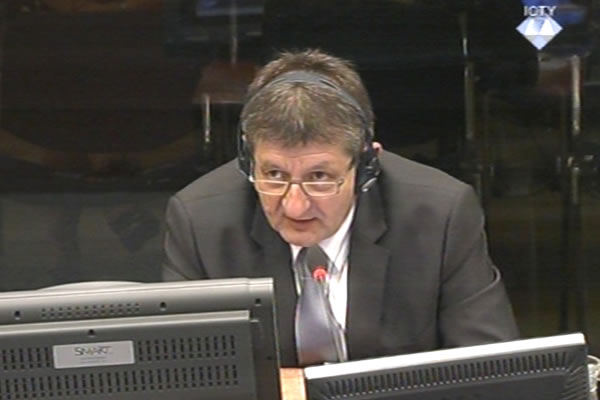 Dragan Kapetina, defence witness of Radovan Karadzic