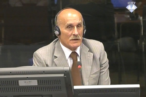 Dragomir Andan, defence witness of Radovan Karadzic