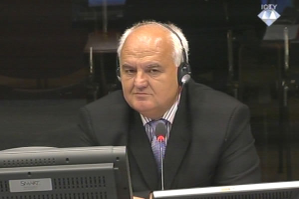 Dragomir Keserovic, defence witness of Radovan Karadzic