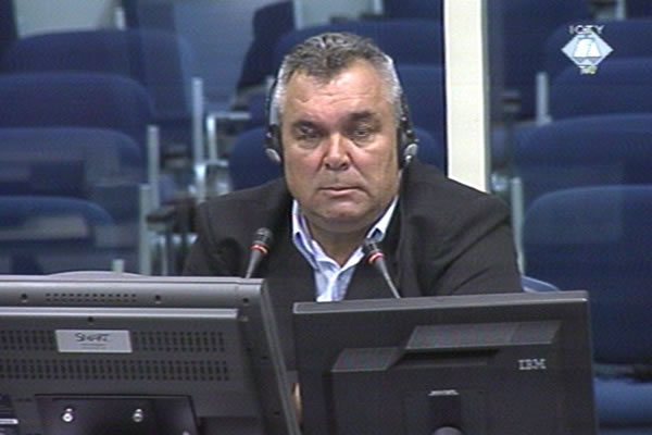 Mendeljev Djuric - Mane, defence witness of Radovan Karadzic