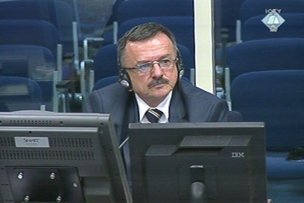 Emir Turkusic, witness at the Ratko Mladic trial