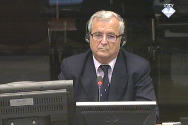 Milenko Todorovic, witness at the Radovan Karadzic trial
