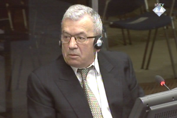 Radoslav Brdjanin, witness at the Radovan Karadzic trial
