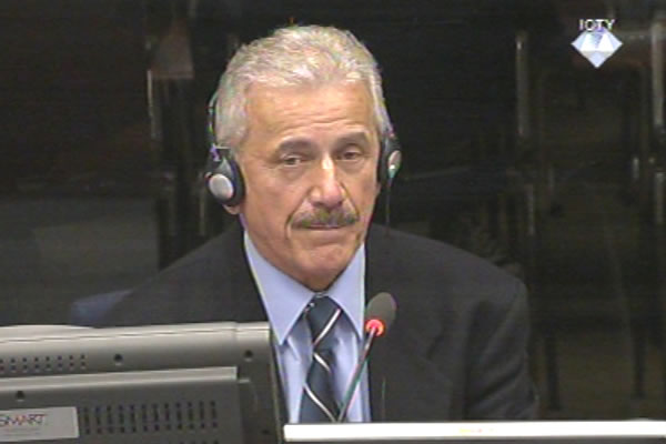 Milos Milincic, witness at the Radovan Karadzic trial