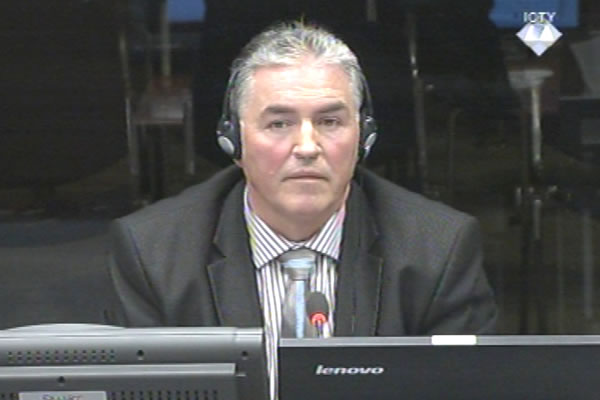 Bosko Mandic, witness at the Radovan Karadzic trial