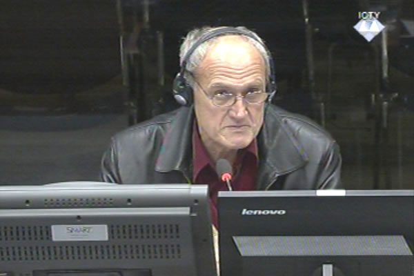 Miroslav Kvocka, witness at the Radovan Karadzic trial