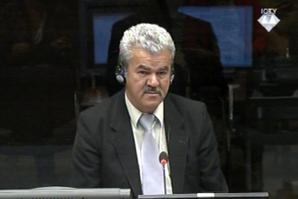 Nikola Mijatovic, defence witness at Rako Mladic trial