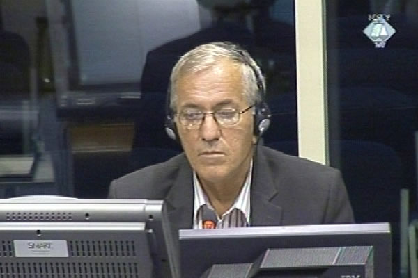 Djordjo Krstic, defence witness at Rako Mladic trial