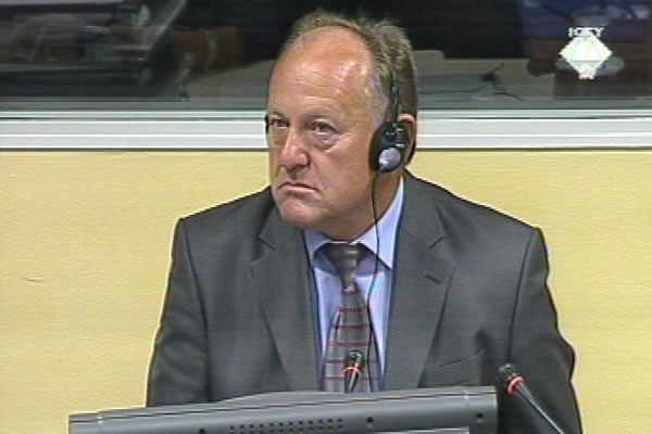 Milorad Bukva, defence witness at Rako Mladic trial