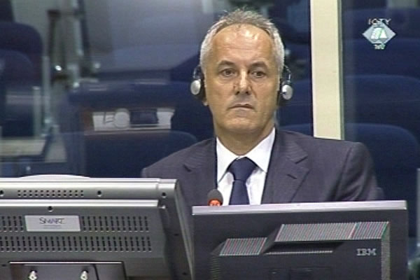 Sergije Veselinovic, defence witness at Goran Hadzic trial