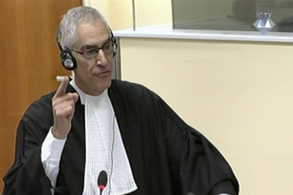 Alan Tieger, prossecutor at Ratko Mladić trial
