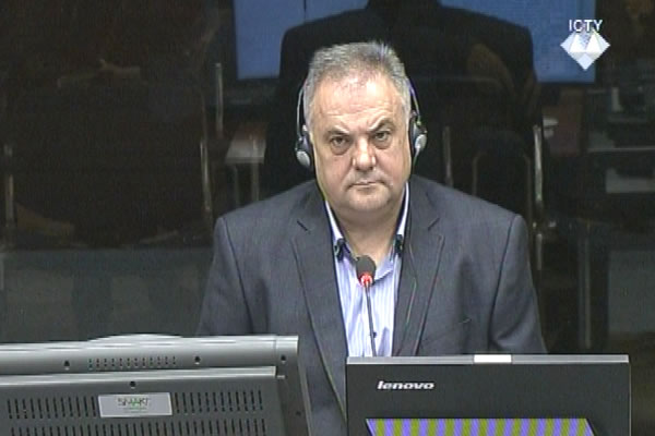 Dusan Todic, defence witness at Rako Mladic trial