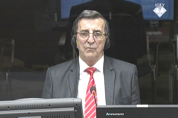 Milovan Milutinovic, defence witness at Rako Mladic trial