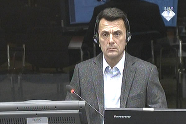 Milenko Jevdjevic, defence witness at Rako Mladic trial