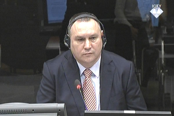 Slobodan Zupljanin, defence witness at Rako Mladic trial