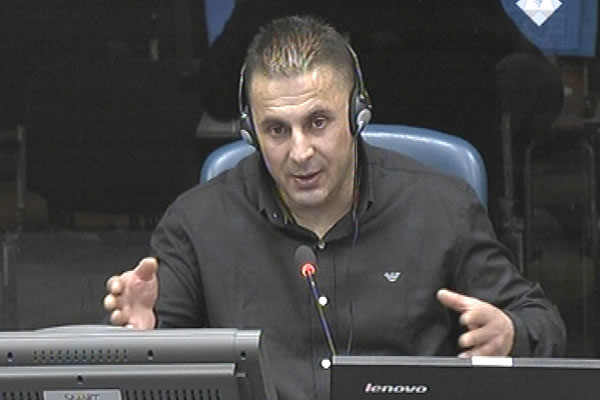 Dragan Todorovic, defence witness at Rako Mladic trial