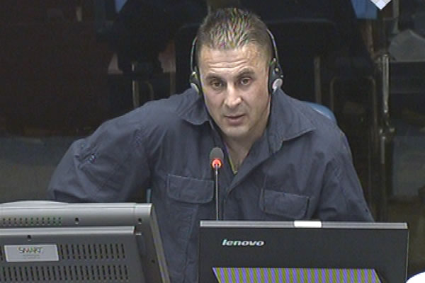 Dragan Todorovic, defence witness at Rako Mladic trial