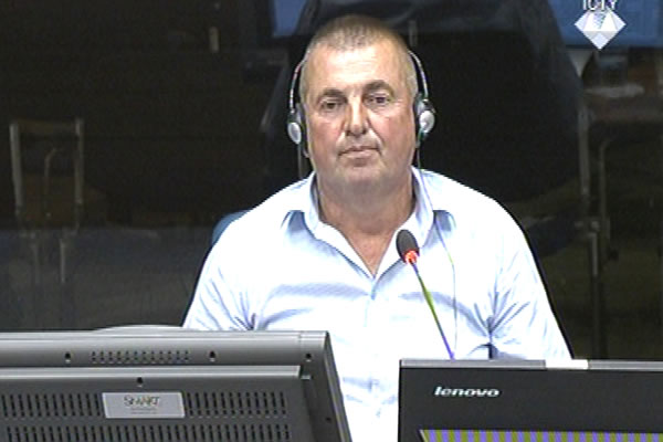 Velo Pajic, defence witness at Rako Mladic trial
