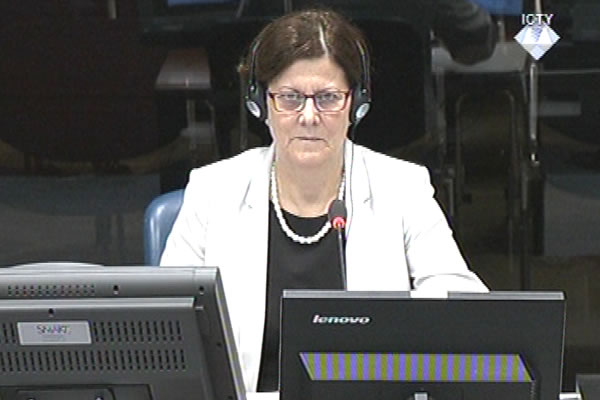 Ewa Tabeau, witness at Rako Mladic trial