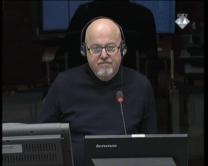 Per Ojen, Defense witness in Ratko Mladic's Trial 