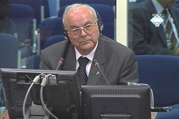 Adalbert Rebic, defence witness of Jadranko Prlic