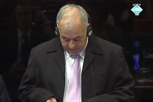 Ahmet Zulic, witness at the Radovan Karadzic trial