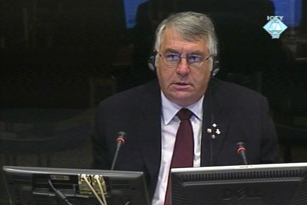 Alain Forand, witness at the Gotovina, Cermak and Markac trial