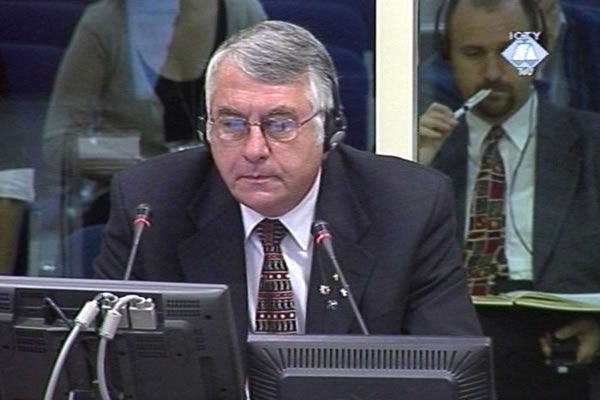 Alain Forand, witness at the Gotovina, Cermak and Markac trial