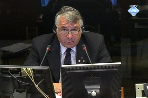 Alain Forand, witness at the Gotovina, Cermak and Markac trial