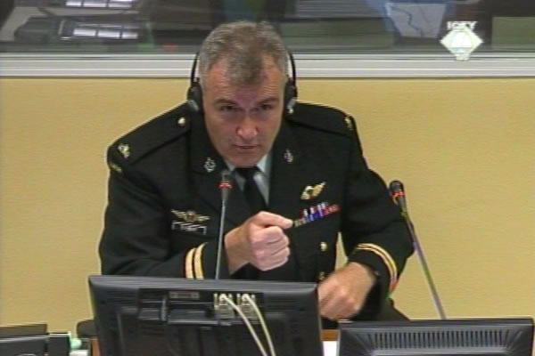 Alain Gilbert, witness at the Gotovina, Cermak and Markac trial