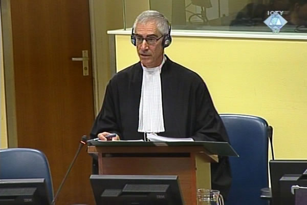 Alan Tieger, prosecutor at the Radovan Karadzic's trial