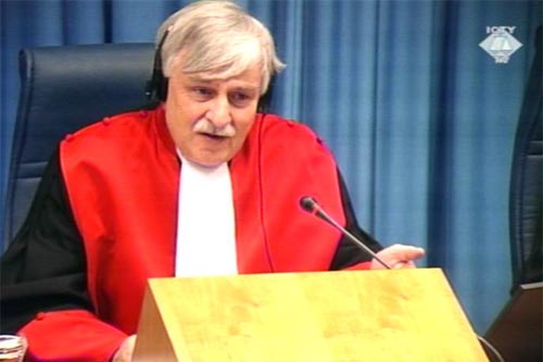 Alphons Orie, judge in the Tribunal
