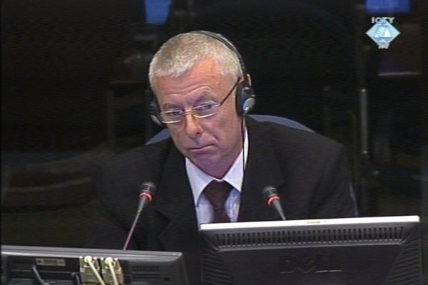 Alun Roberts, witness at the Gotovina, Cermak and Markac trial