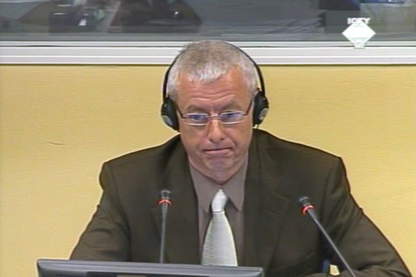 Alun Roberts, witness at the Gotovina, Cermak and Markac trial